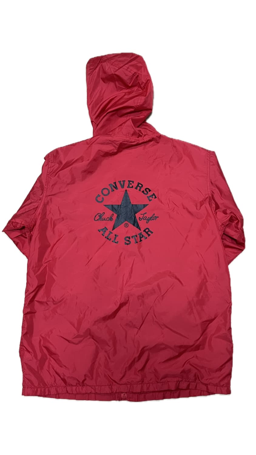 Converse 컨버스 레드 바람막이 후드 자켓 상품이미지8