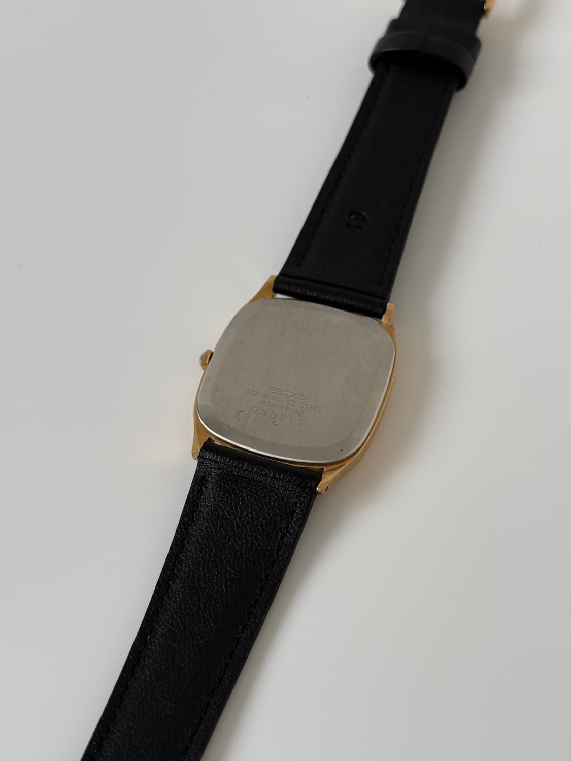 1980s Chariot Gold Square Quartz 상품이미지7