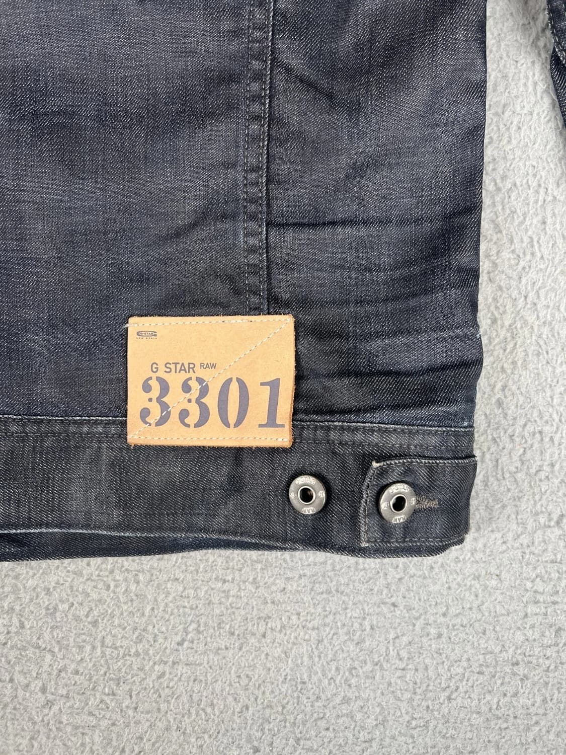 지스타 로우 3301 슬림 데님 자켓 상품이미지9