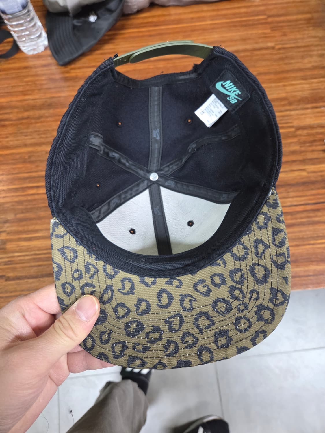 나이키 sb 레오파드 스냅백 모자 프리 상품이미지4