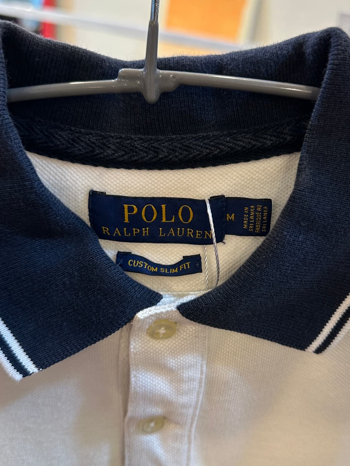 폴로 랄프로렌 스펠로고 불독 와펜 반팔 카라티 상품이미지4