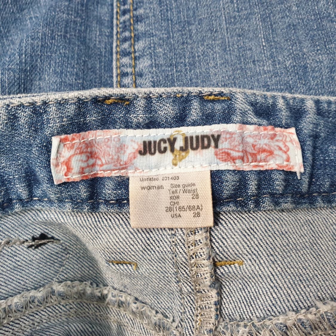 쥬시쥬디 데님 청치마 스커트 28 상품이미지4