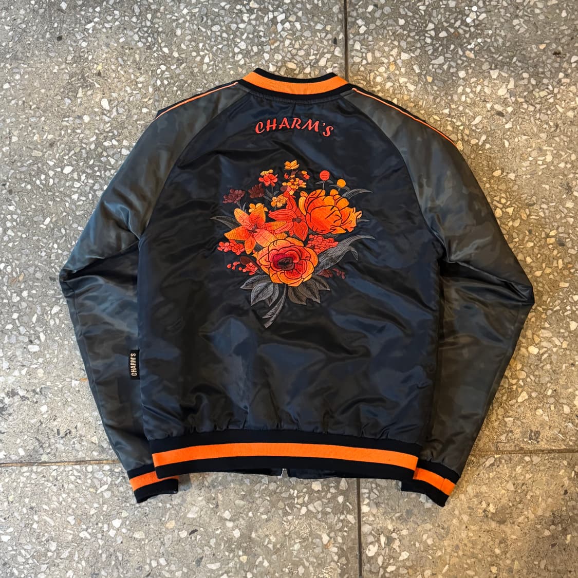 참스 꽃 자수 스카잔 상품이미지2