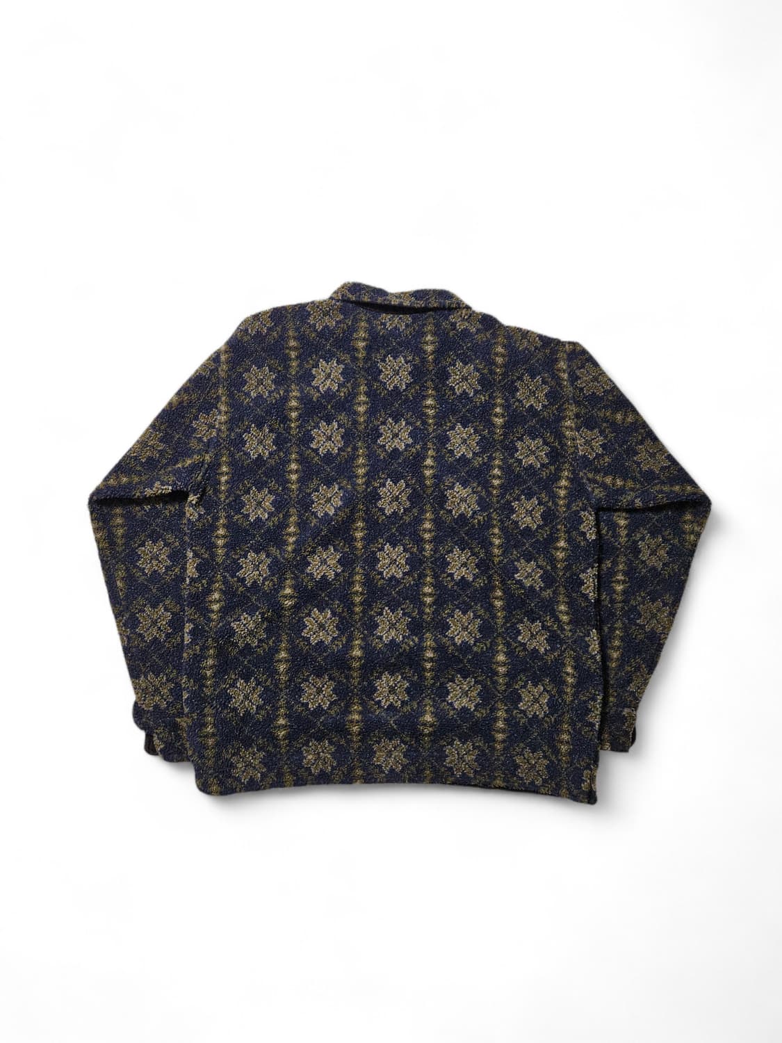 1990's 바나나 리퍼블릭 프린티드 플리스 풀오버 L 상품이미지3