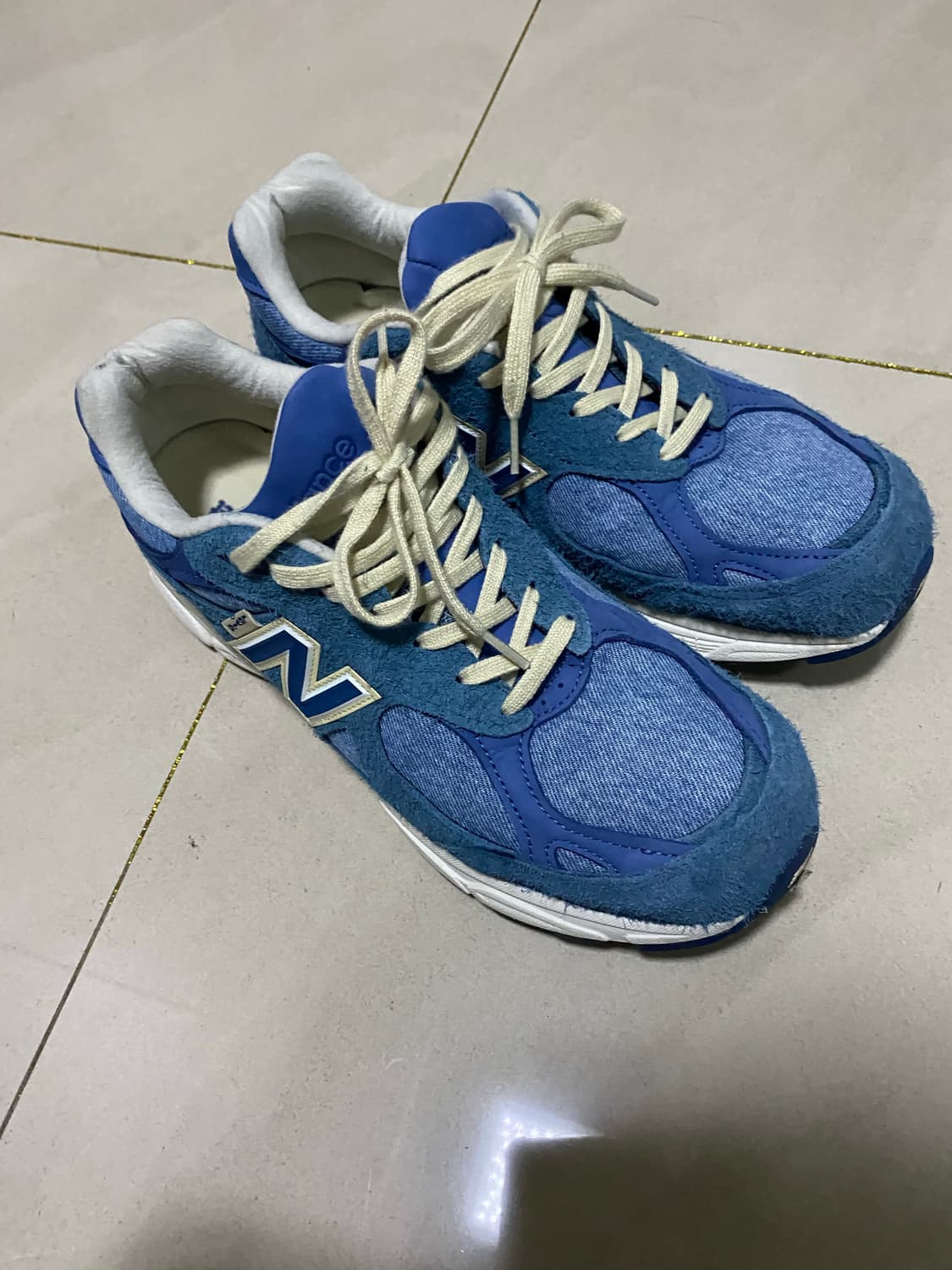 뉴발란스 x 리바이스 990v3 블루 275 상품이미지2