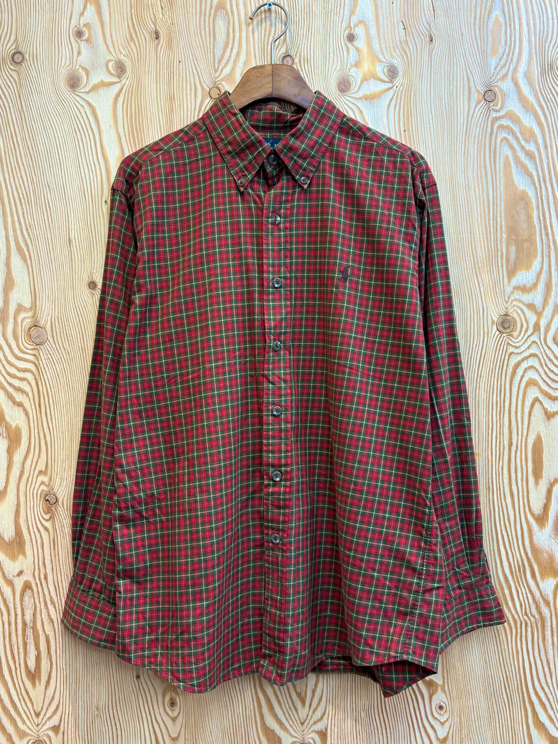 폴로 랄프로렌 타탄 체크셔츠 상품이미지1