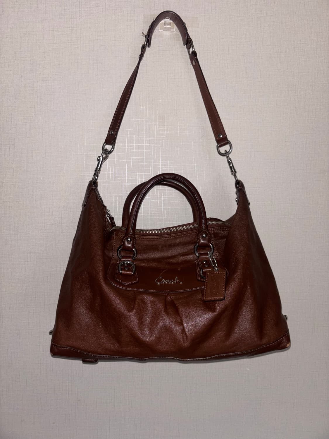 🚨연말세일🚨Coach Brown shoulder bag 상품이미지4