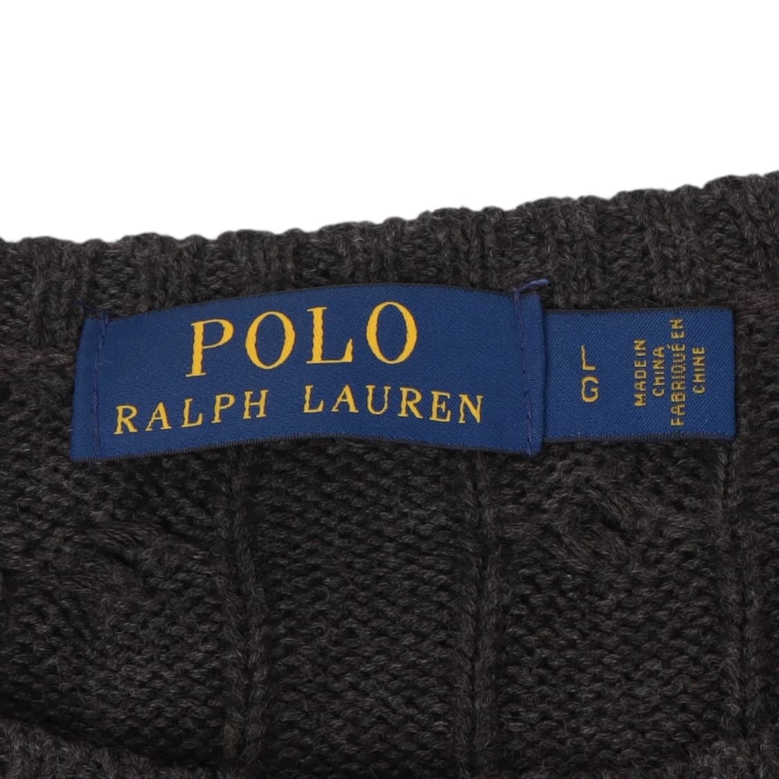 폴로 랄프로렌 챠콜 케이블 니트 상품이미지8