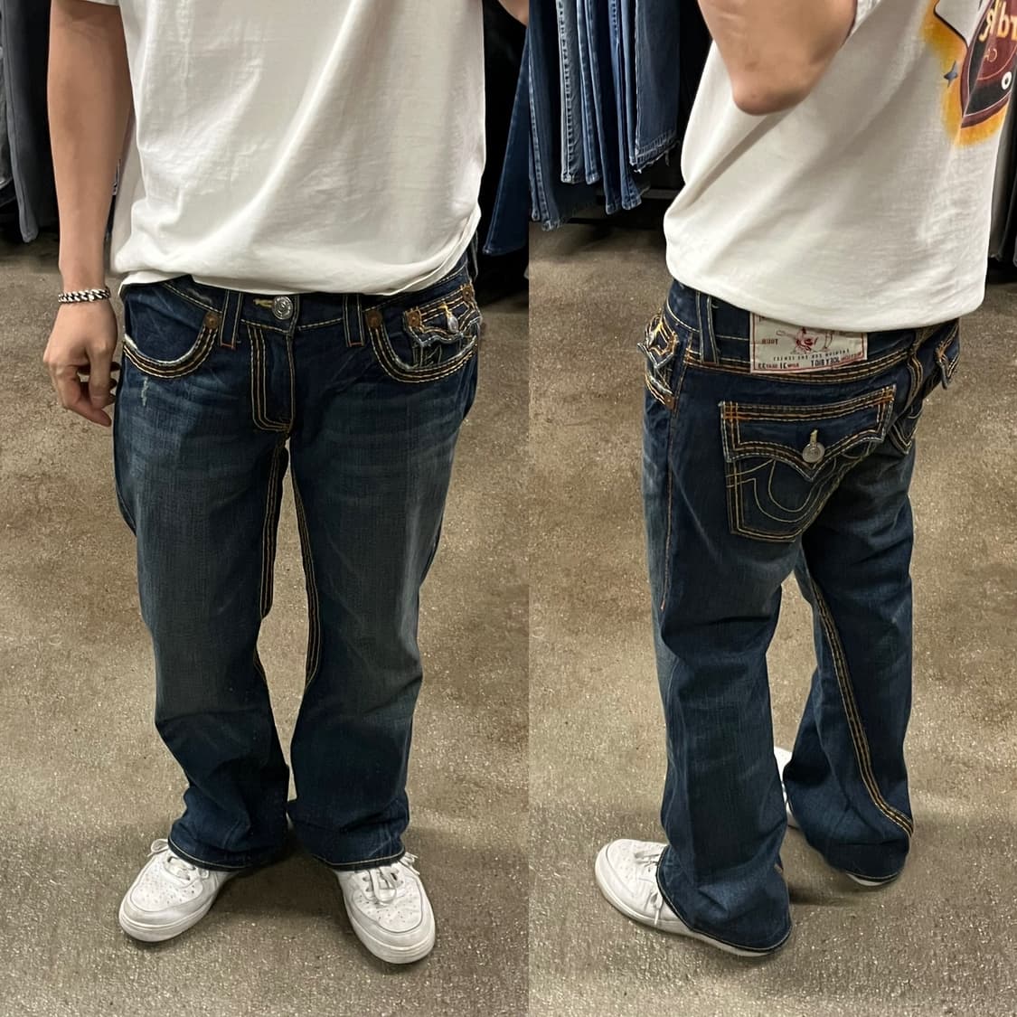 트루릴리젼 빌리 슈퍼티 데님 부츠컷 (33“) 상품이미지1