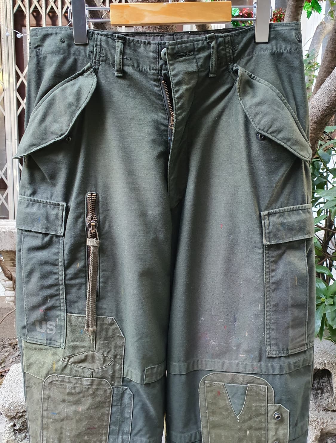 m-65 팬츠 빈티지 커스텀[업그레이드 버전/ 프론트 지퍼] 상품이미지3