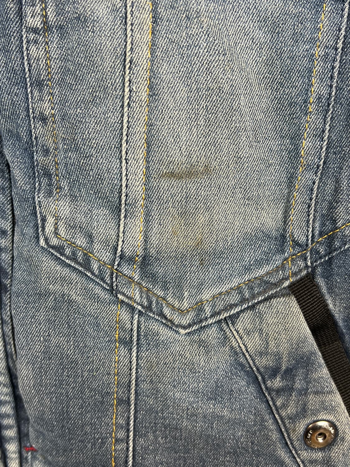 O150 FieldCore 워싱 데님 라이더 자켓 L 상품이미지5