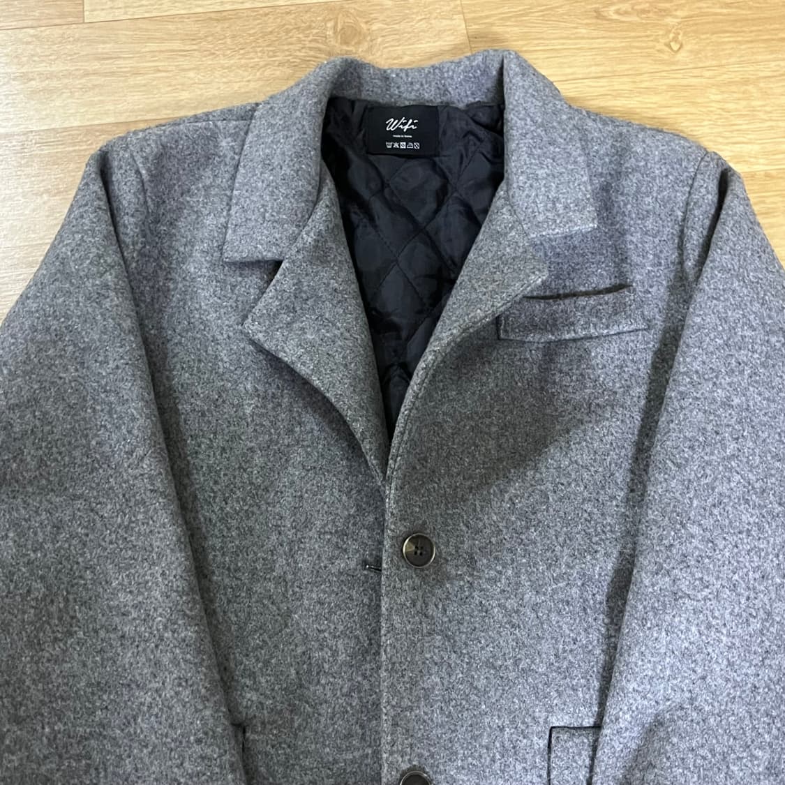 회색 반코트 상품이미지2