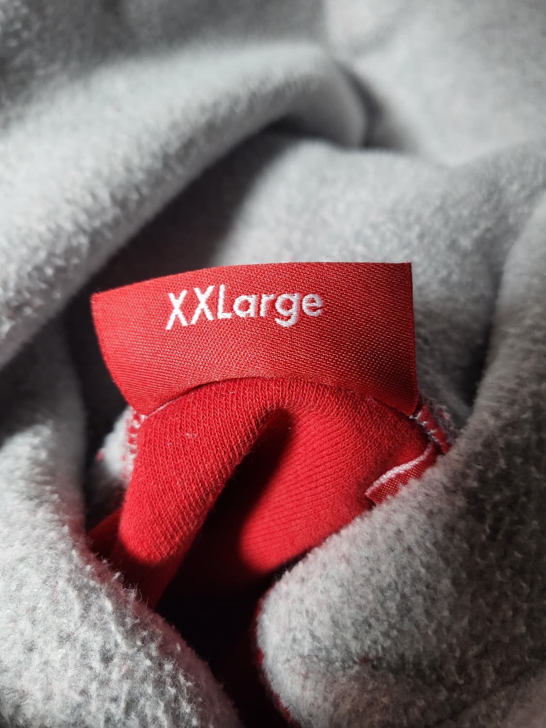 [2XL,XXL]슈프림 인사이드 아웃 박스로고 후드 스웨트셔츠 그레이 상품이미지4