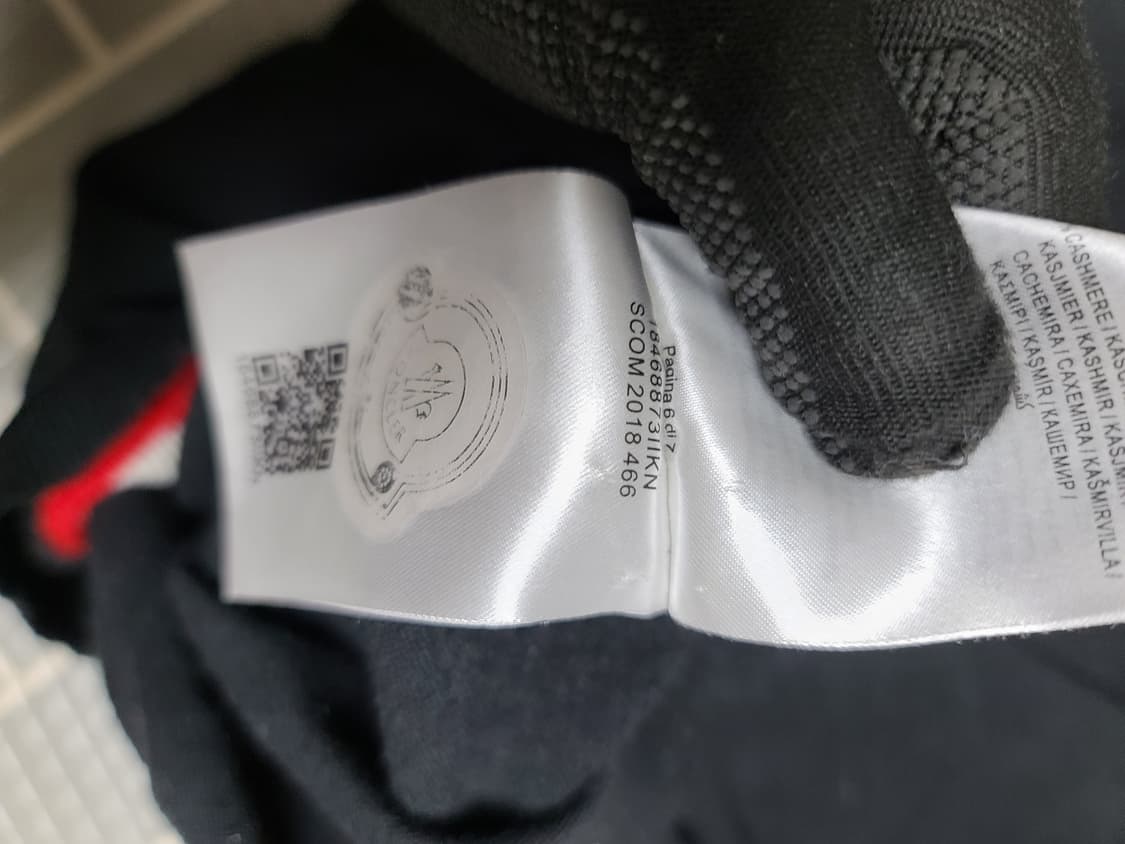 몽클레어 블랙 니트95 레플 상품이미지4