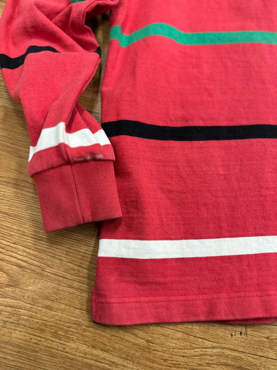 (L)슈프림 16FW 완장 럭비 카라티 상품이미지3