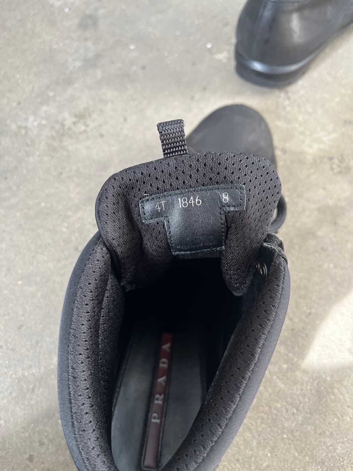 Prada Sports 스웨이드 하이킹 부츠 상품이미지6