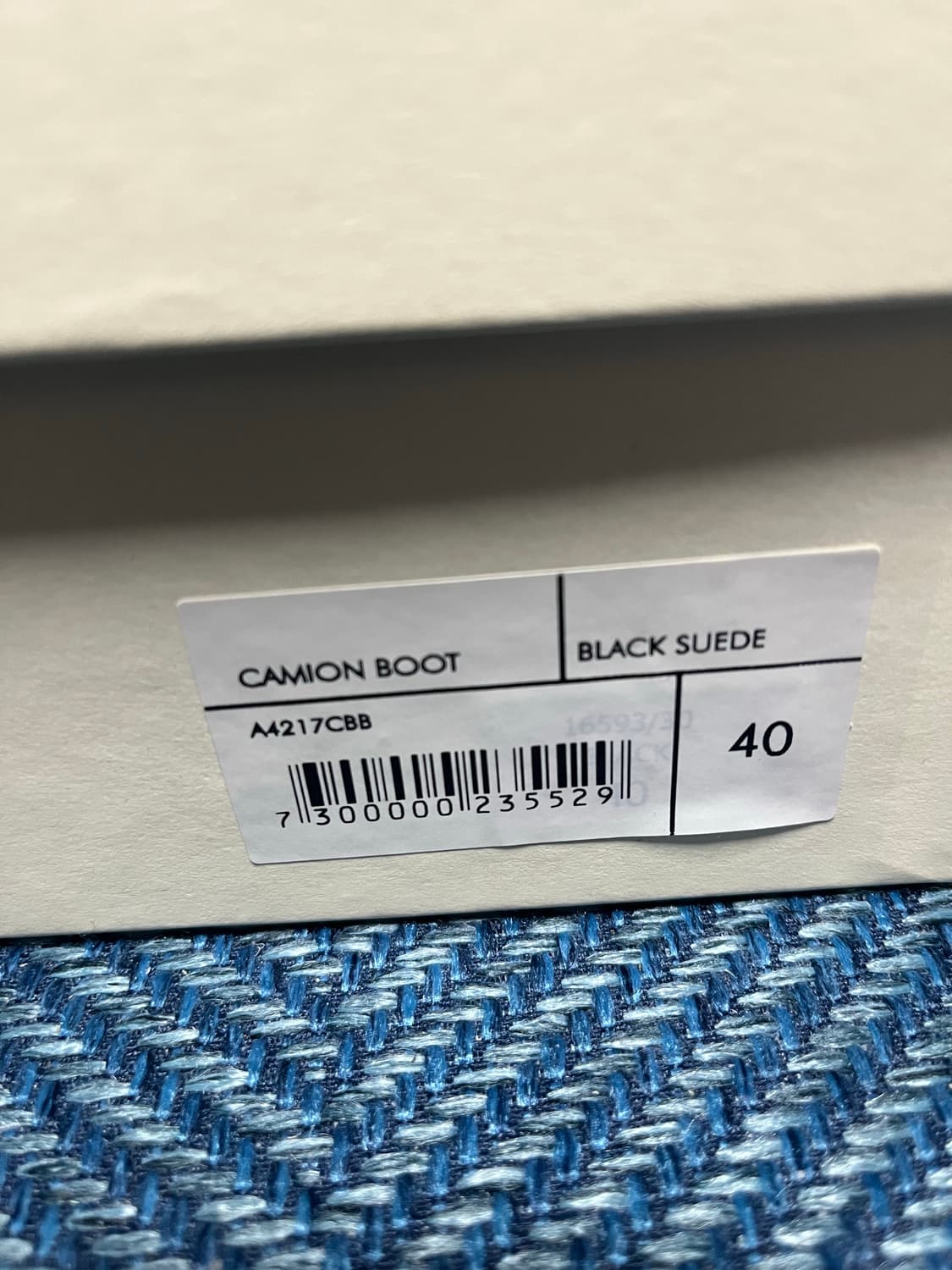 (40) 아워레가시 카미온 스웨이드 블랙 상품이미지5