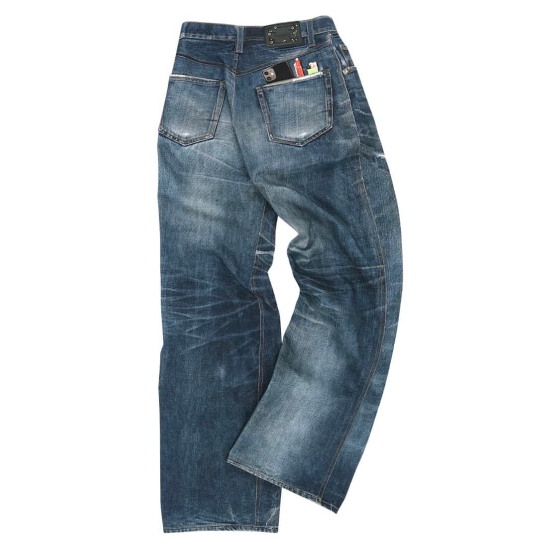 앤더슨벨 트롱프뢰유 프린티드 데님 상품이미지1