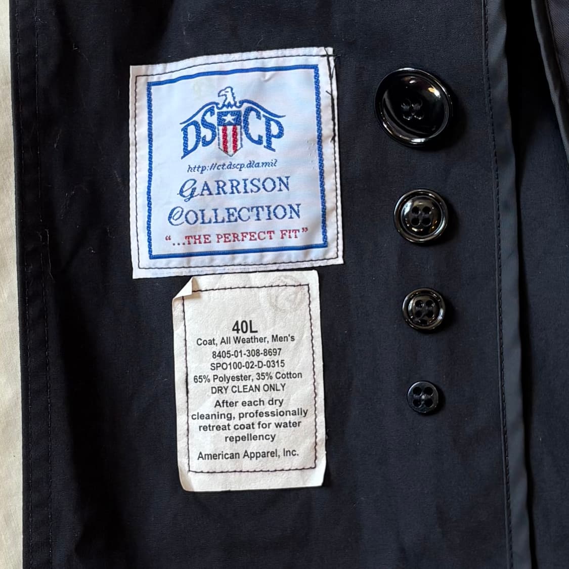 [40L/102] US Army All Weather Coat 상품이미지6
