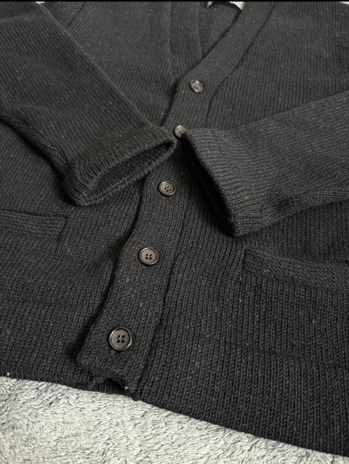 90s 꼼데가르송 옴므 울 가디건 상품이미지5