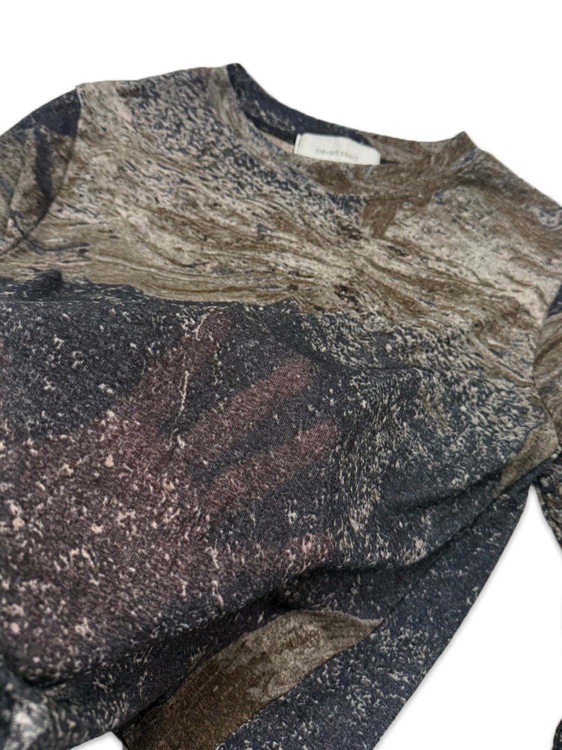 빈티지 me+em select 시스루 긴팔티 상품이미지3