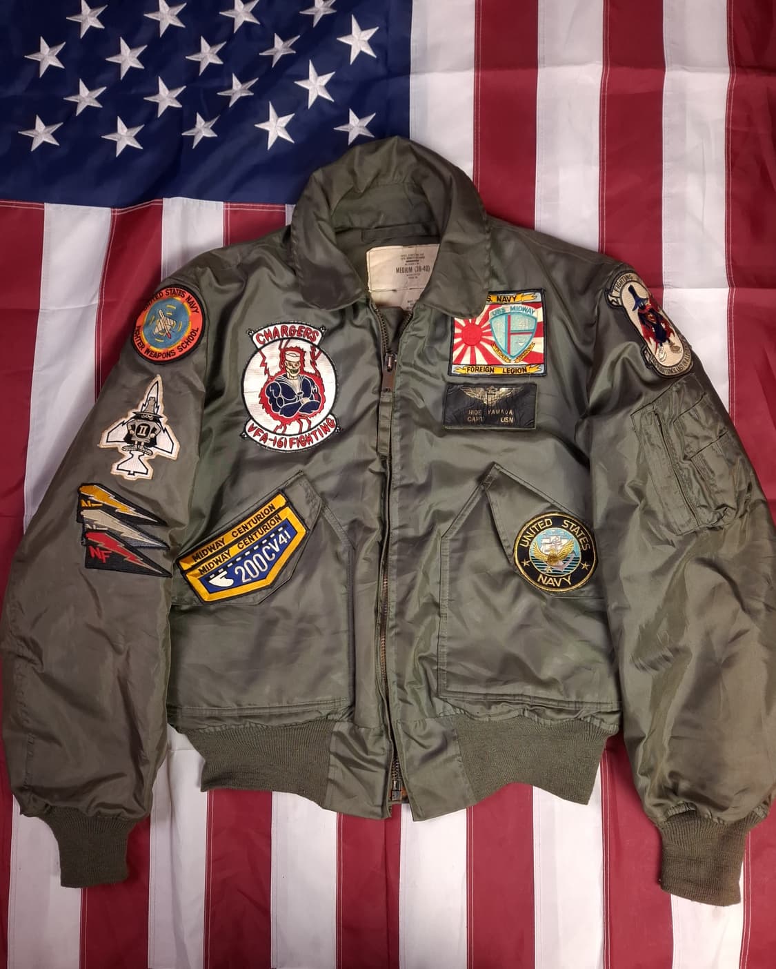 오리지날 미공군 지급용 CWU-45/P 노맥스 항공자켓 상품이미지3