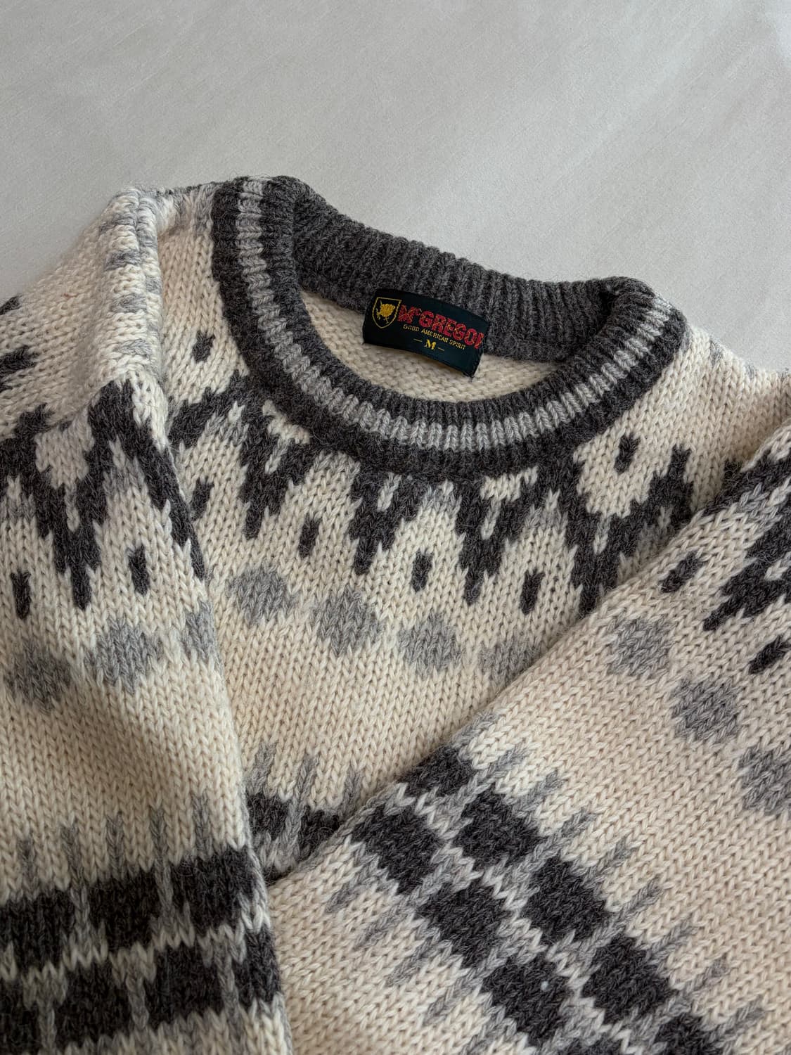 맥그리거 빈티지 니트 상품이미지1