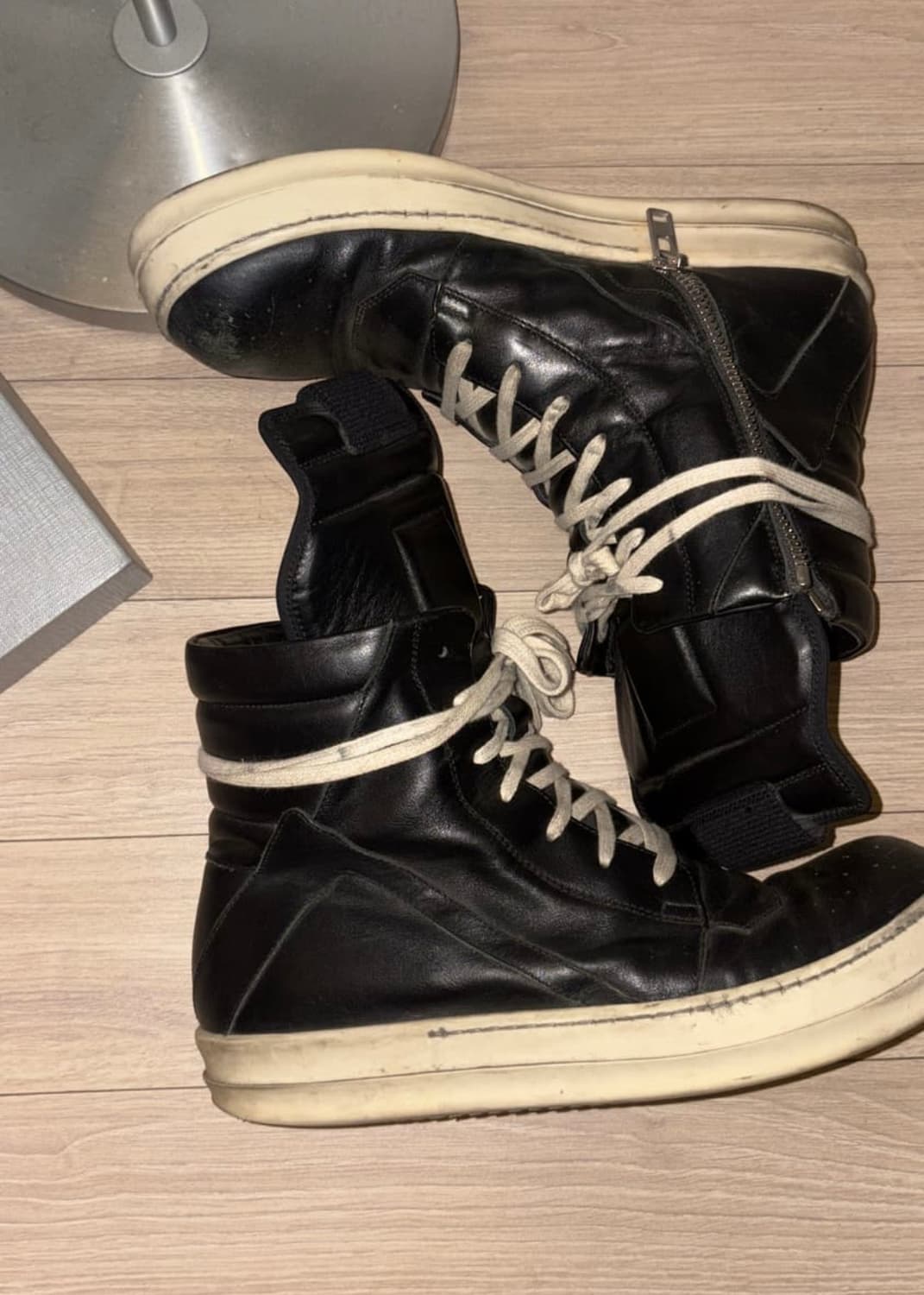 릭오웬스 지오바스켓 검검 41.5 상품이미지3