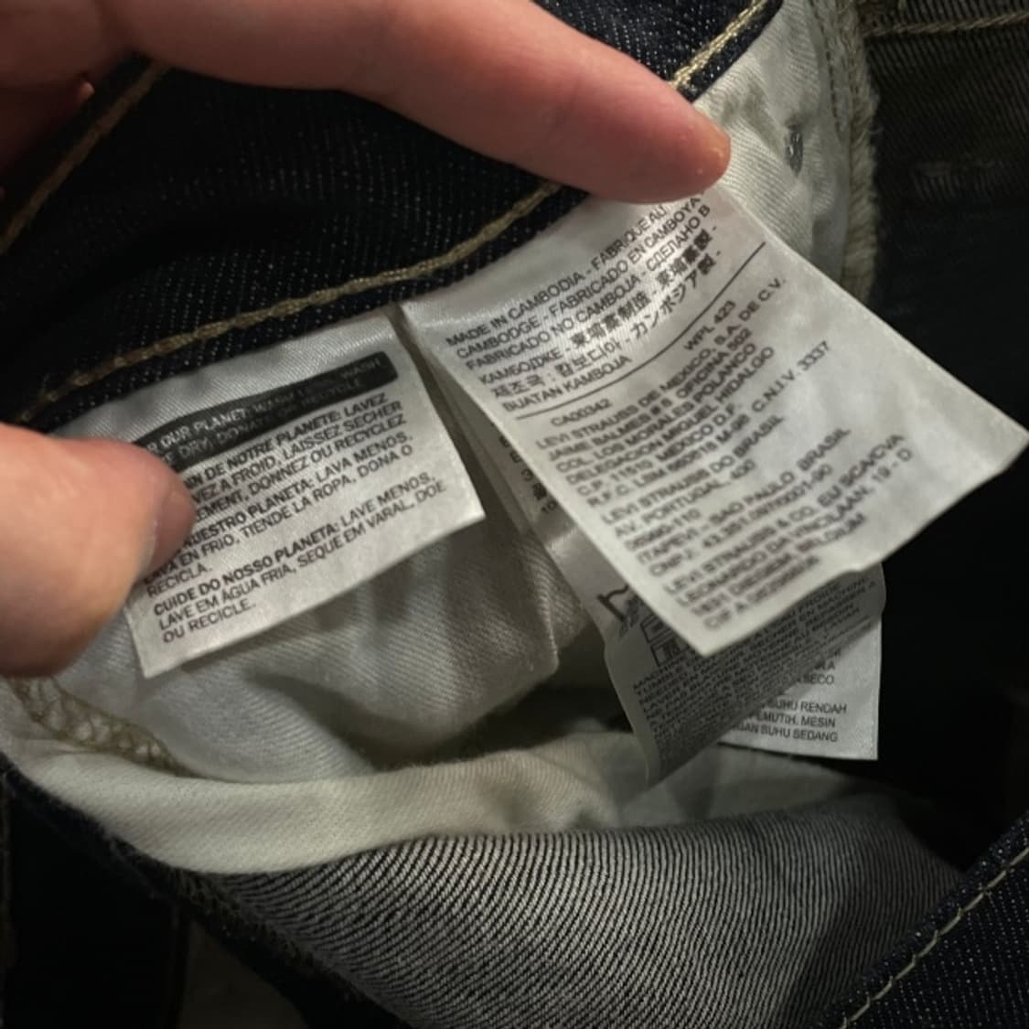 36 리바이스 504 청바지 상품이미지3