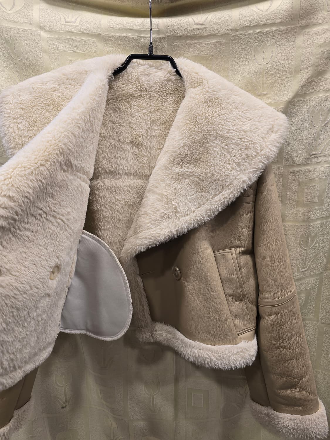 메이빈스 프렌치 레더 숏 무스탕 프리사이즈 상품이미지8