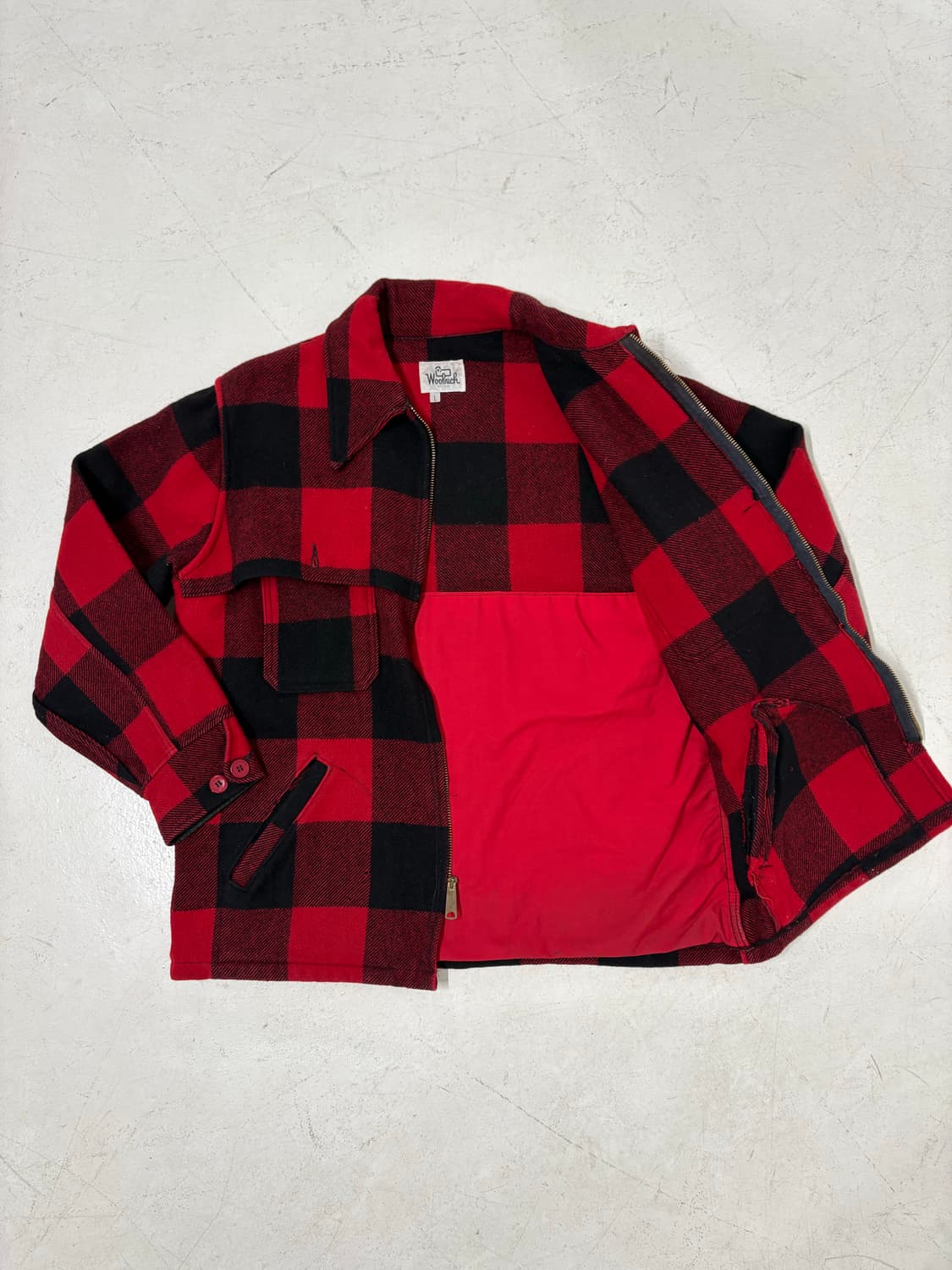 70's Woolrich Buffalo Mackinaw Cruiser   상품이미지7