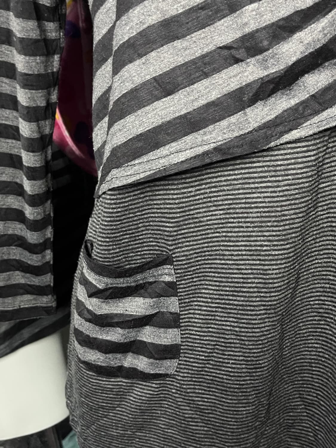 공겜여주 펑크 단가라 레이어드 긴팔 상품이미지3