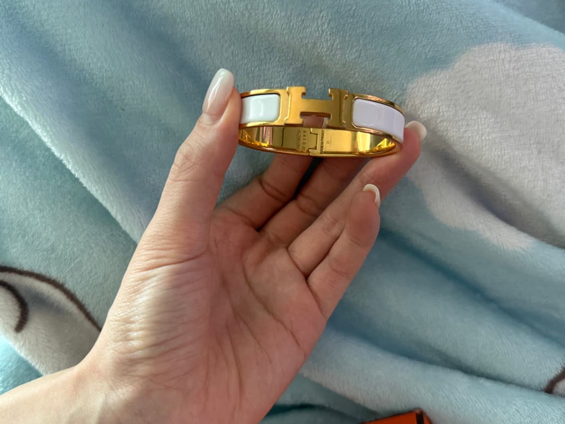 에르메스 클릭아슈 화이트 골드 pm 상품이미지3