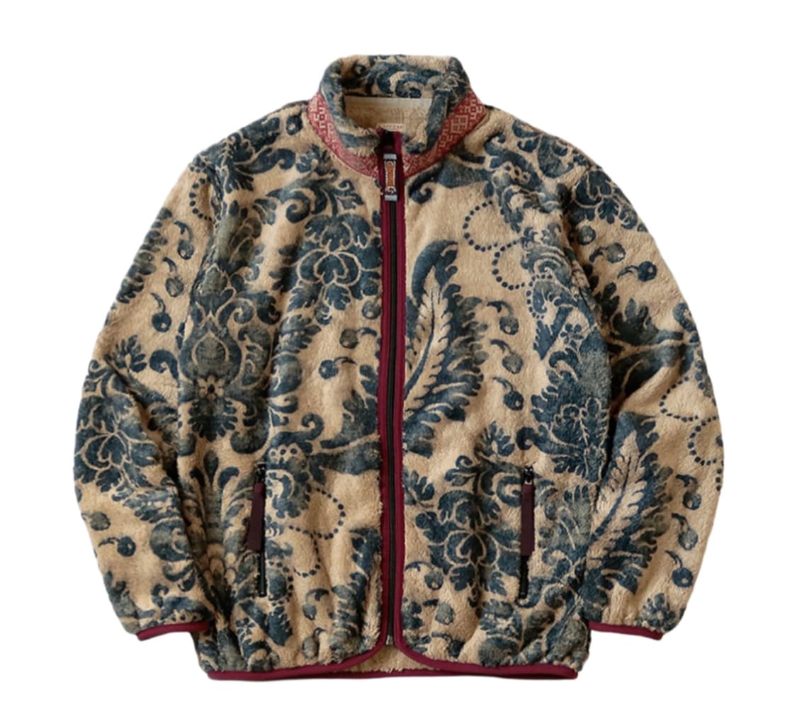 캐피탈 다마스크 패턴 후리스 판매합니다 상품이미지2