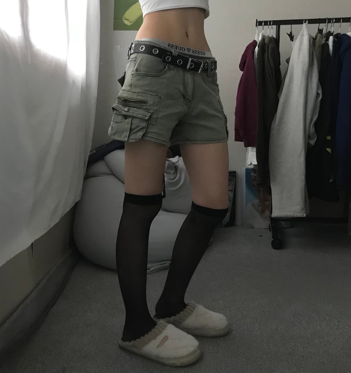 빈티지 카고 쇼츠 상품이미지2