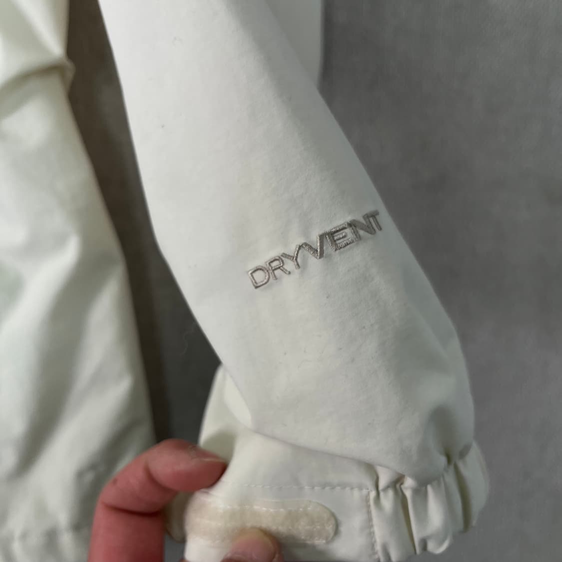 W 95 노스페이스 드라이벤트 화이트 바람막이 자켓  상품이미지4