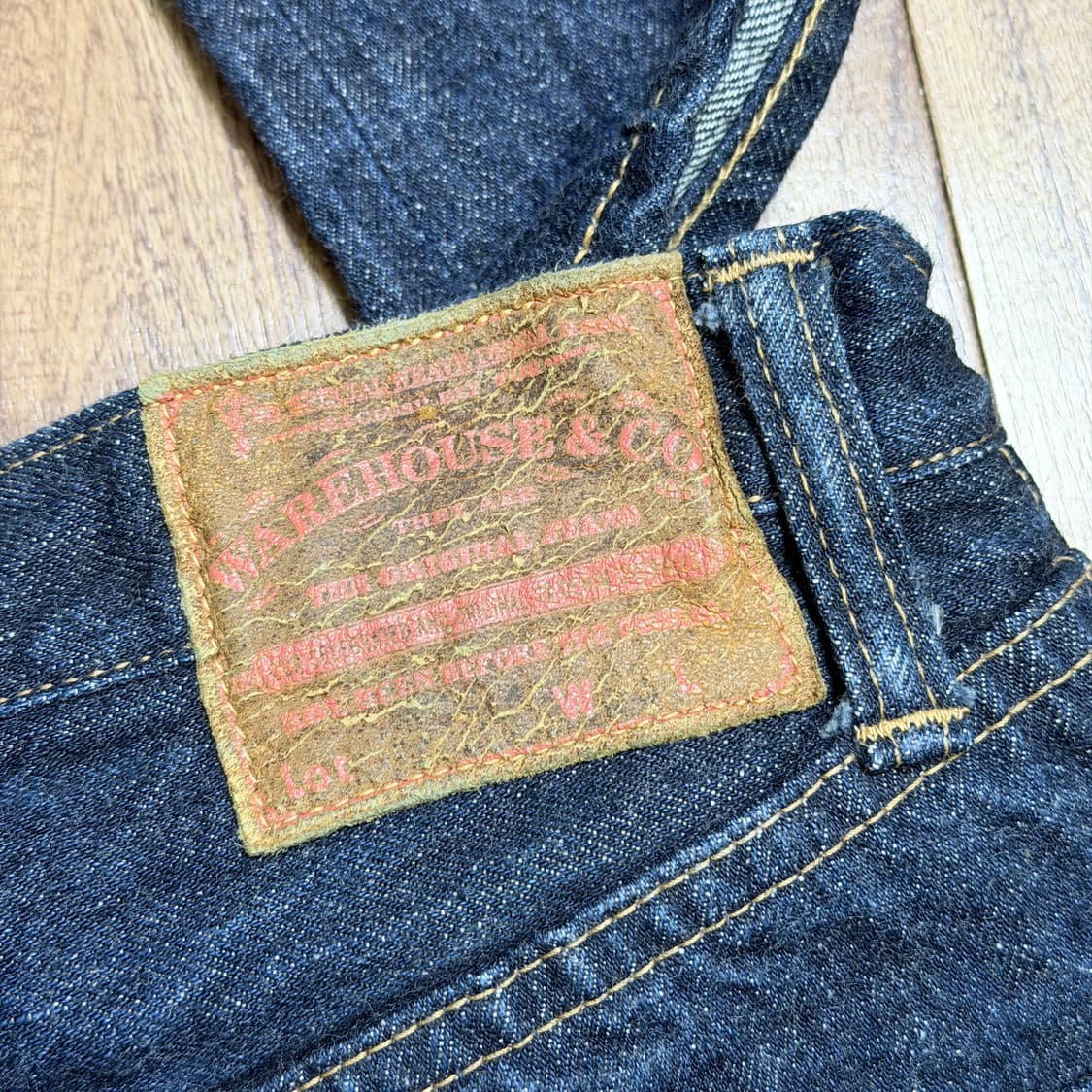 웨어하우스 lot dd-1550 원워시 33사이즈(기장수선) 1장당 가격 상품이미지10