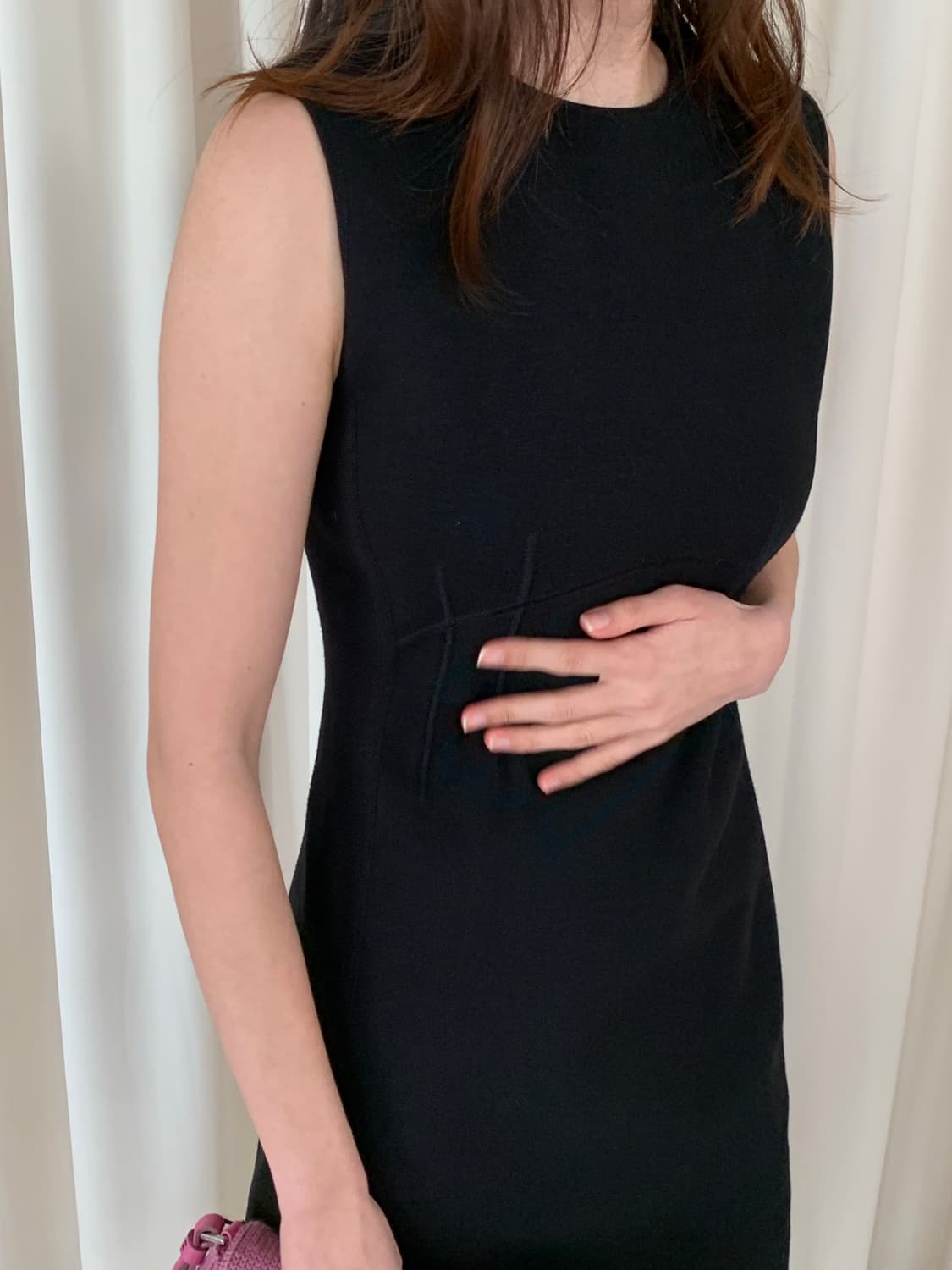 00's "Prada" wool Dress 상품이미지2