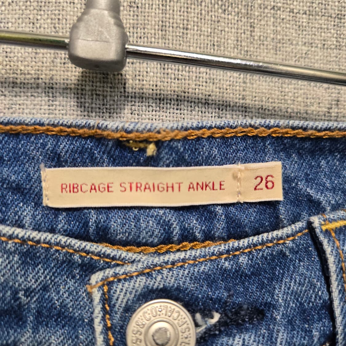 리바이스 프리미엄 데님 청바지 버튼플라이  상품이미지4