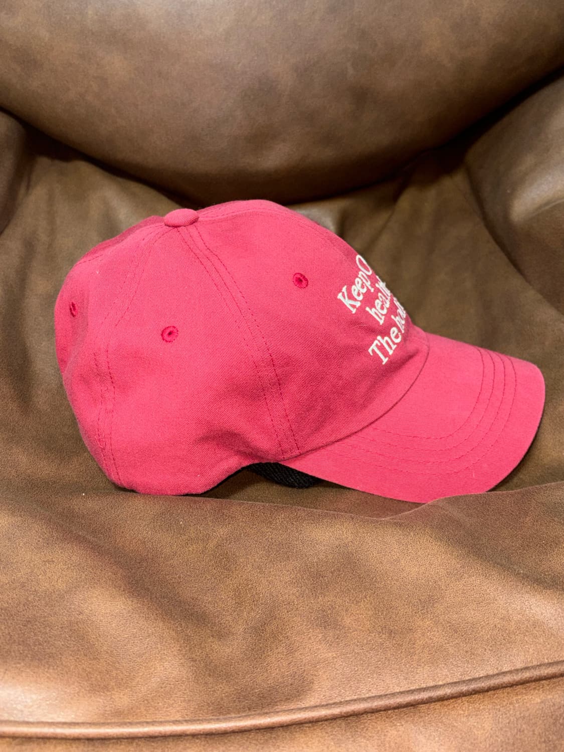 밀로 아카이브 자수 볼캡 상품이미지5