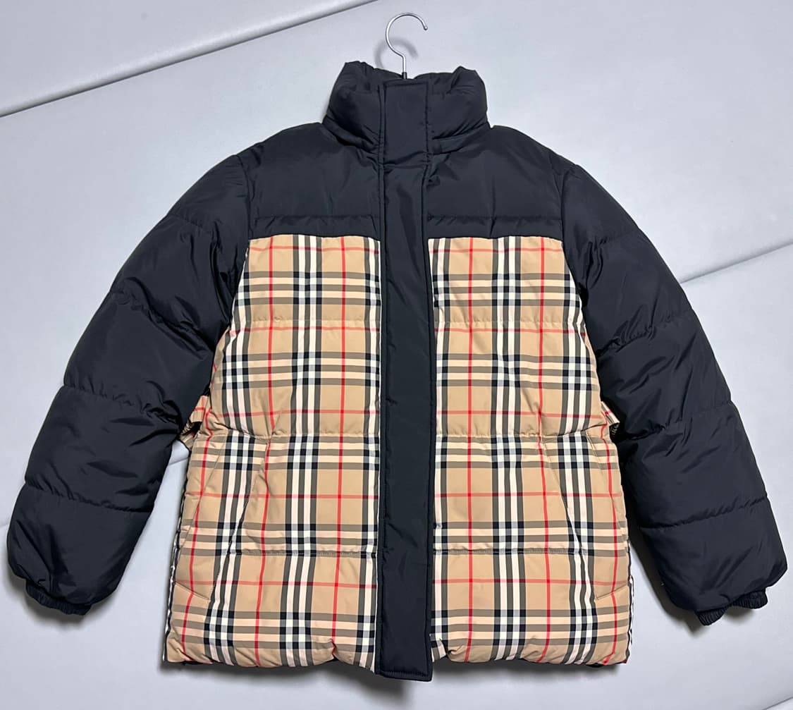 버버리 여성 OAKMERE 체크 리버시블 벨티드 다운 패딩 자켓 상품이미지5