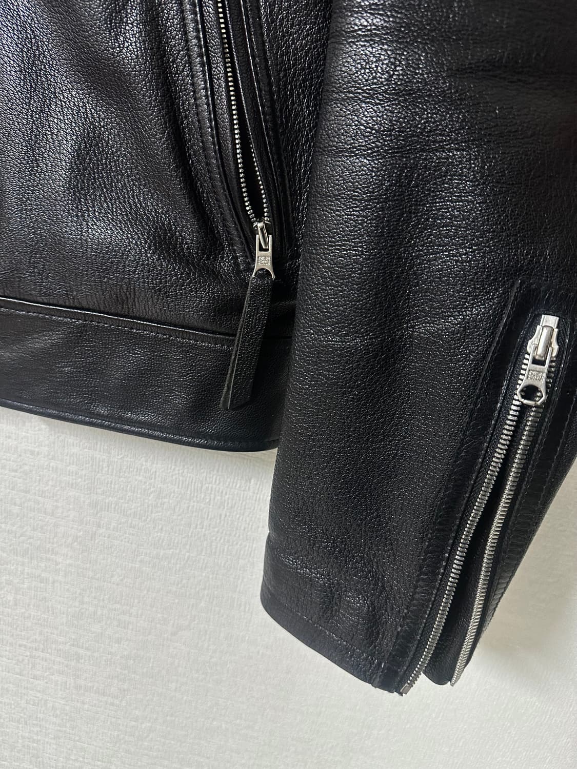 ti for men 고트스킨 레더자켓 상품이미지6