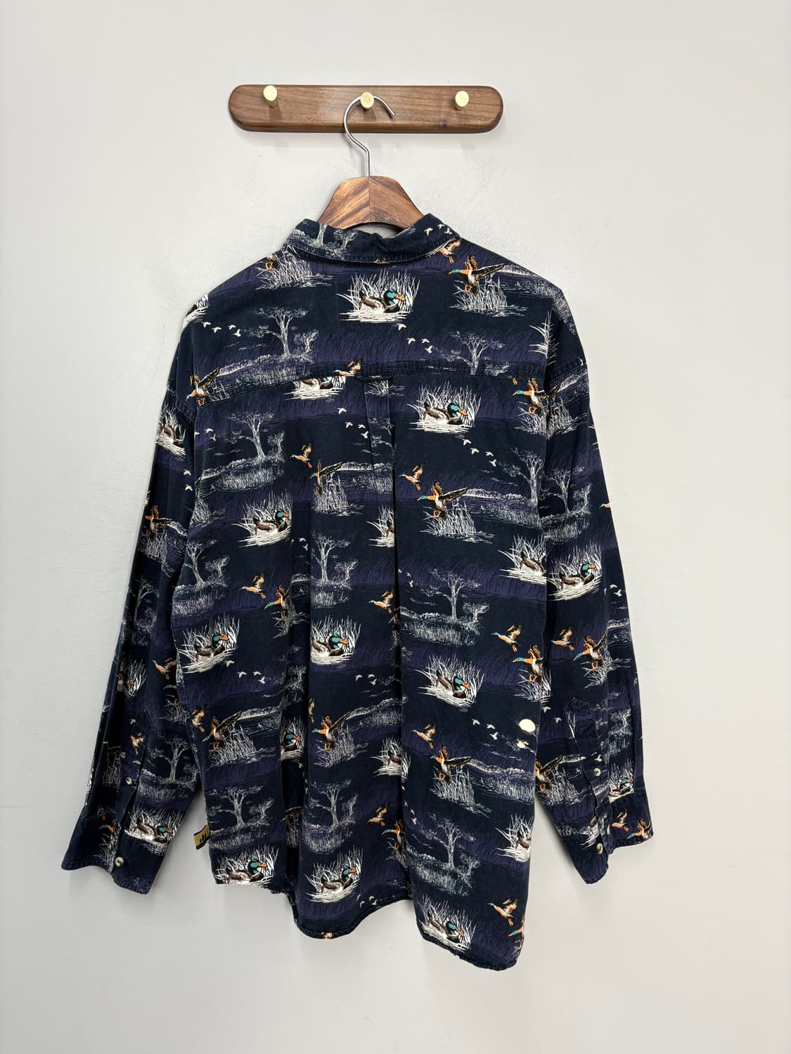 빈티지 아웃도어라이프 패턴 헌팅셔츠 A3624 상품이미지5