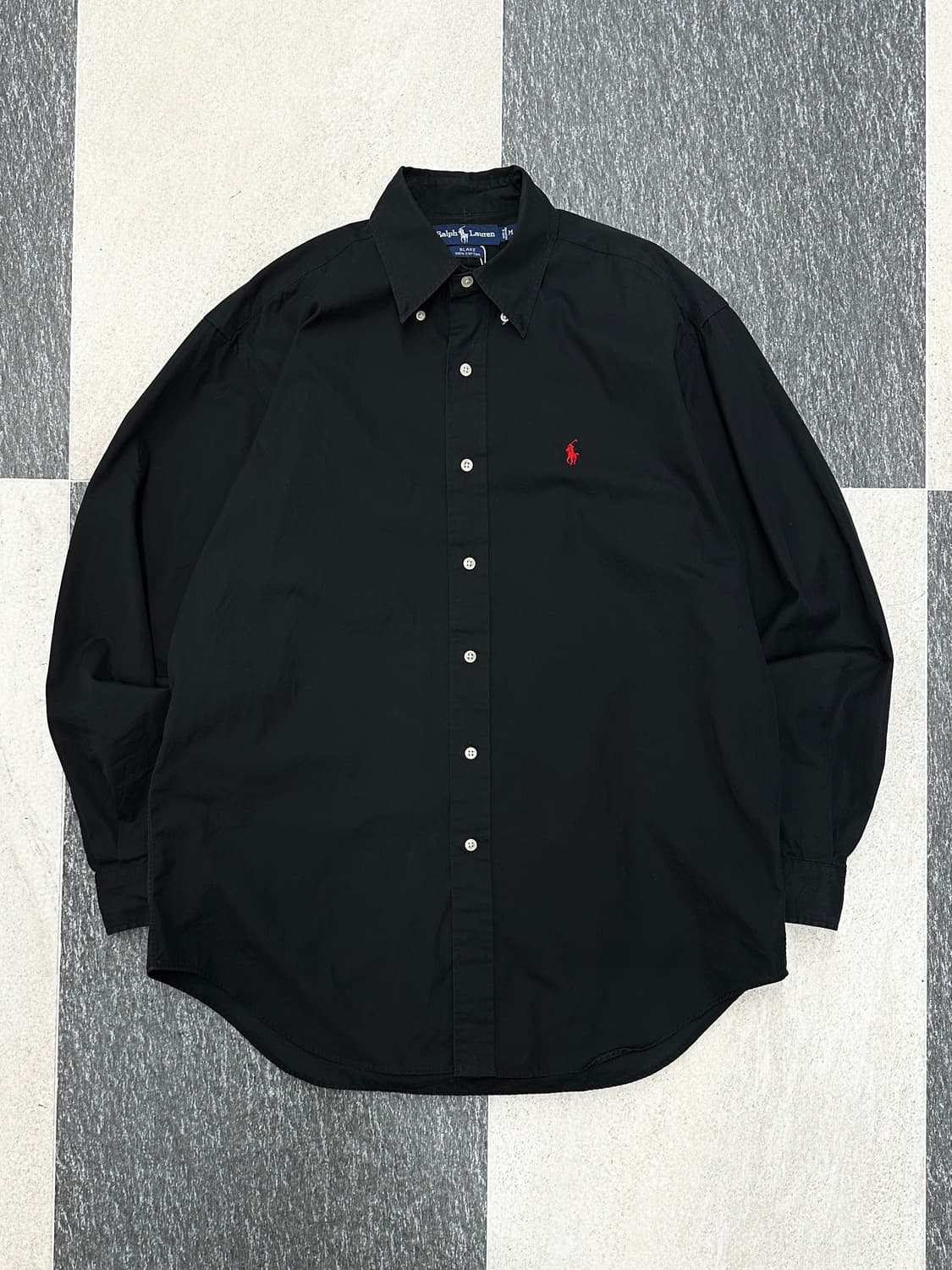 랄프로렌 블랙 블레이크 코튼 셔츠  상품이미지1