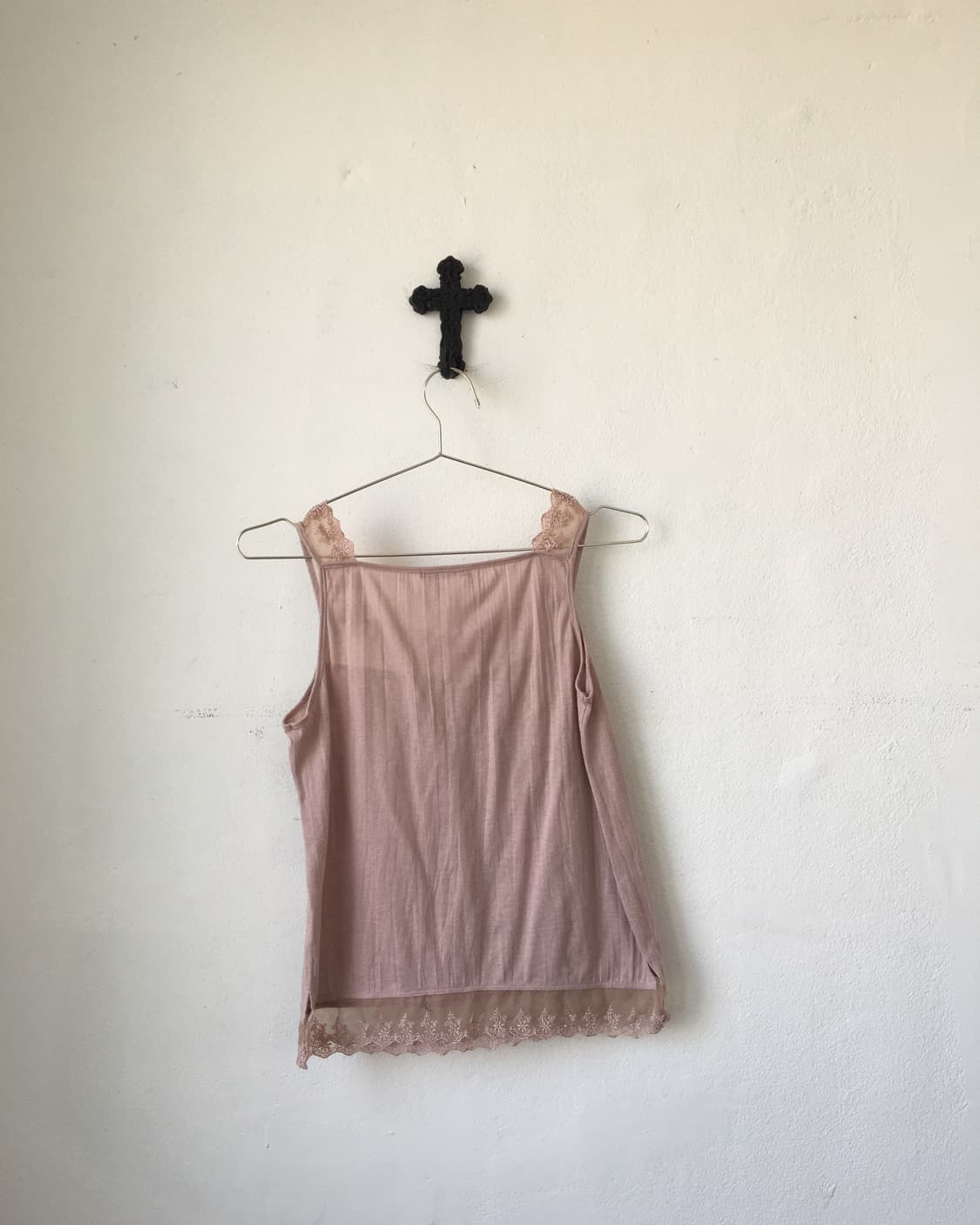 Lace point sleeveless 상품이미지3