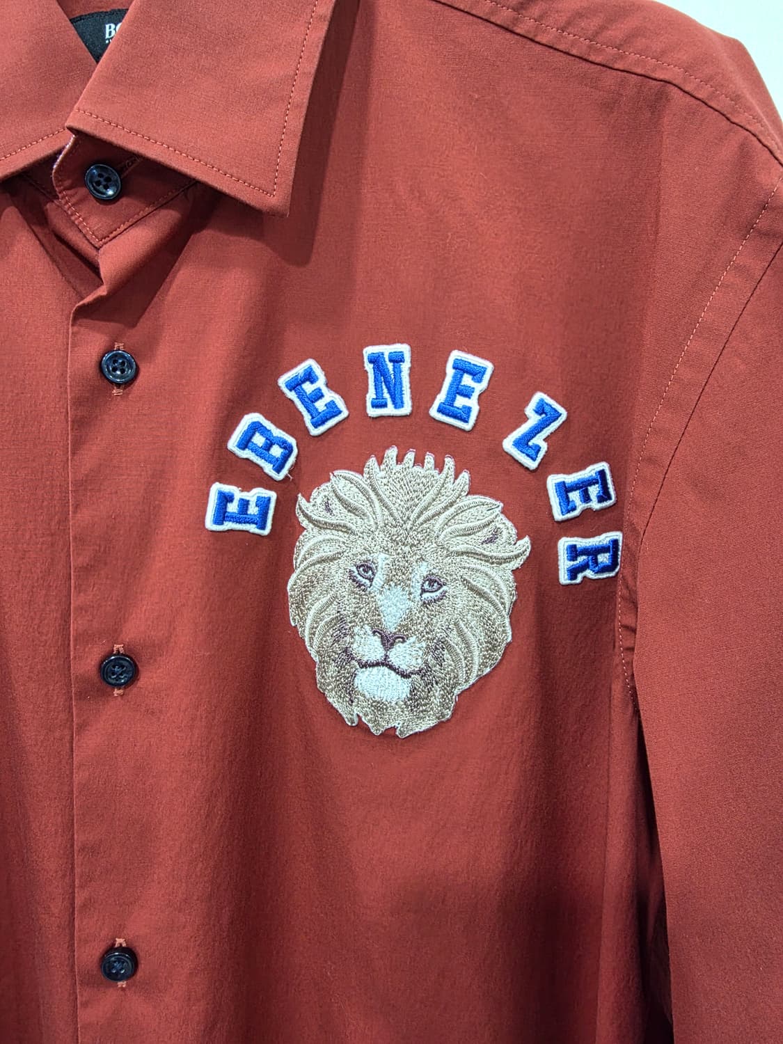 휴고보스 라이언 자수 셔츠(M)
 상품이미지5