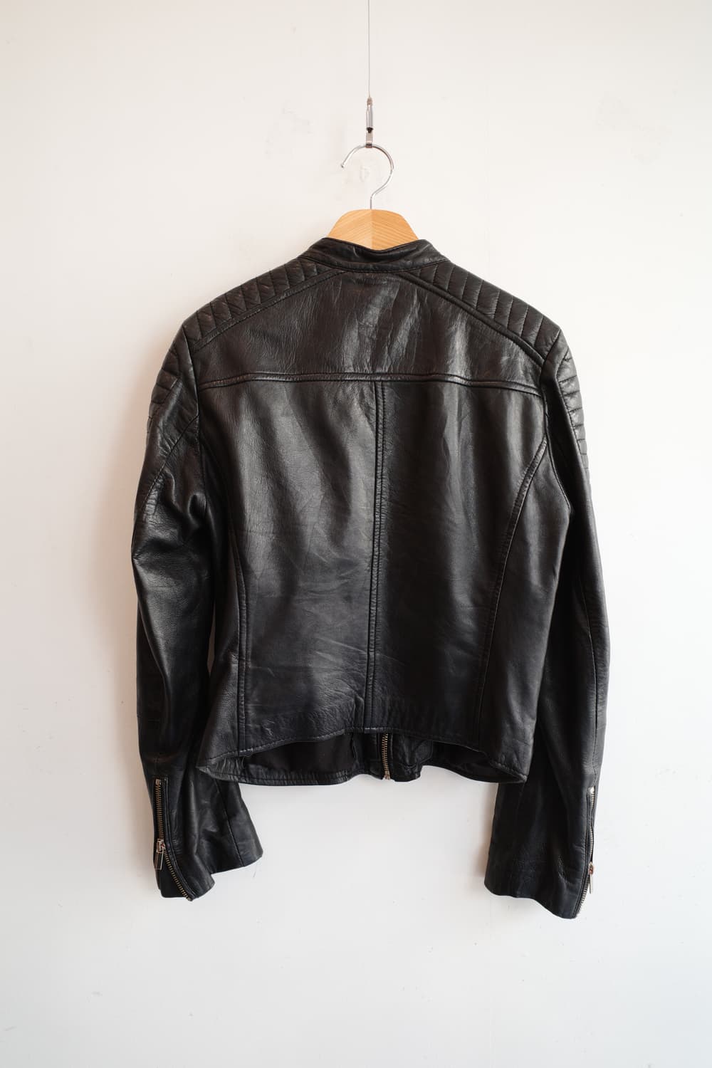 stradivarius 리얼레더 자켓  상품이미지8