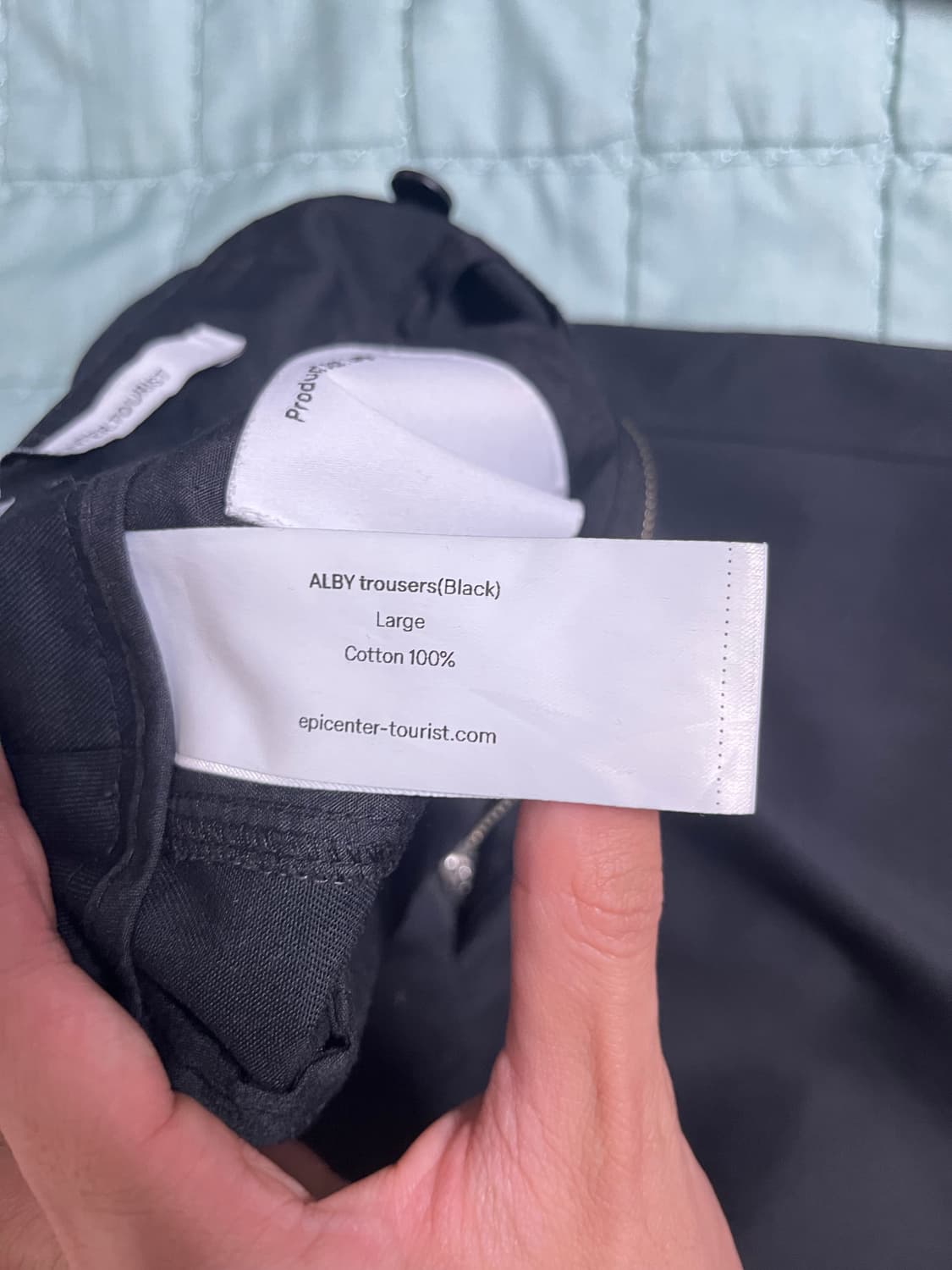 Alby trouser 6차 리오더 L 상품이미지3