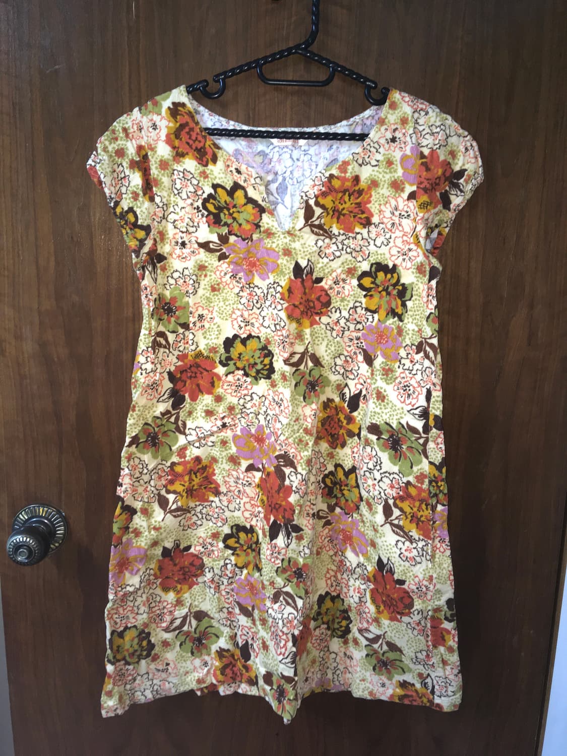 히피 골덴 미니 원피스 상품이미지1