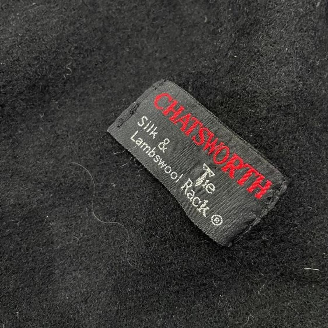 챗스워스 울 실크 혼방 머플러 made in UK   상품이미지3